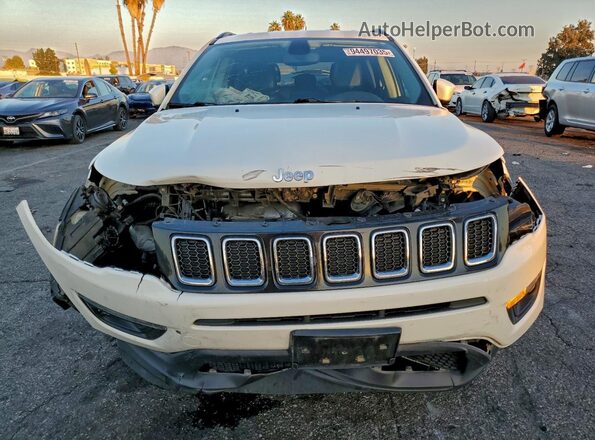 3C4NJCBB1KT699308 2019 JEEP COMPASS Белый Вид спереди