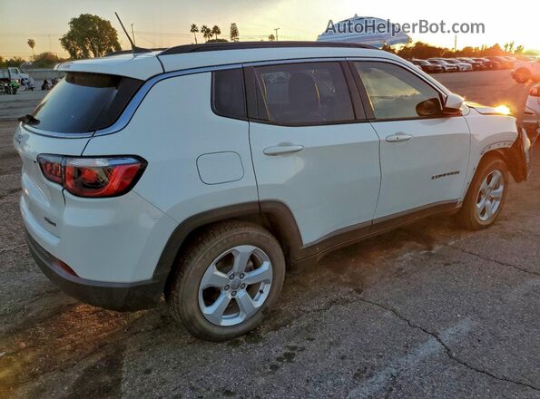 3C4NJCBB1KT699308 2019 JEEP COMPASS Белый Задняя правая четверть