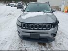 2019 Jeep Compass Latitude 4x4 Silver vin: 3C4NJDBB0KT703287