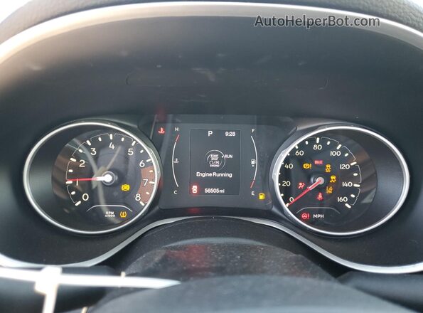 3C4NJDBB4MT532921 2021 JEEP COMPASS Угольный Вид щитка приборов