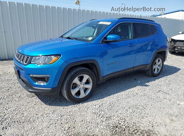 3C4NJDBB5HT666391 2017 JEEP COMPASS Blue Vista tres cuartos delantera izquierda
