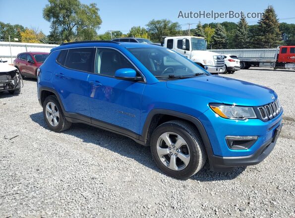 3C4NJDBB5HT666391 2017 JEEP COMPASS Blue Delantero derecho