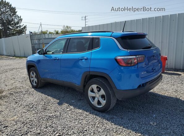3C4NJDBB5HT666391 2017 JEEP COMPASS Blue Trasero izquierdo