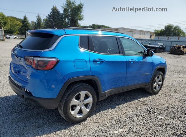3C4NJDBB5HT666391 2017 JEEP COMPASS Blue Trasero derecho
