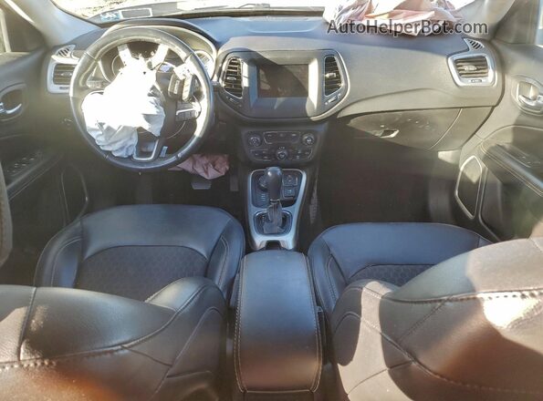3C4NJDBB6KT827967 2019 JEEP COMPASS White Առջևի վահանակի տեսք