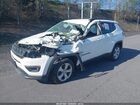 2020 Jeep Compass Latitude 4x4 White vin: 3C4NJDBB8LT104462