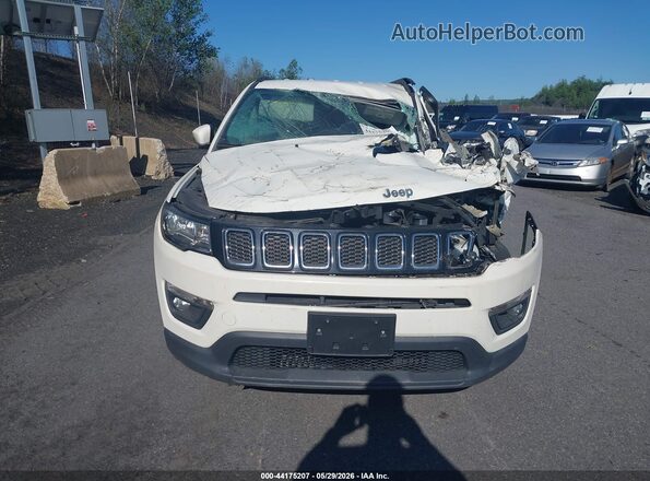 3C4NJDBB8LT104462 2020 JEEP COMPASS White Widok deski rozdzielczej