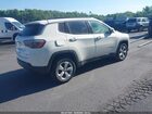 2020 Jeep Compass Latitude 4x4 White vin: 3C4NJDBB8LT104462