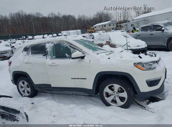 3C4NJDBB8LT104462 2020 JEEP COMPASS White Widok zestawu wskaźników