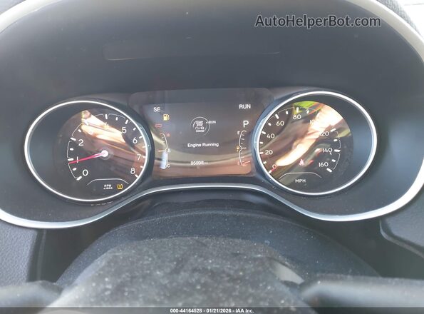 3C4NJDBBXHT607322 2017 JEEP NEW COMPASS Black Widok tylnych siedzeń