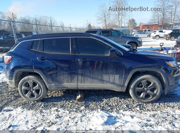 3C4NJDBBXJT107585 2018 JEEP COMPASS Dark Blue Вид задней части салона