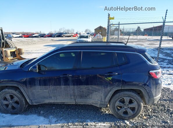 3C4NJDBBXJT107585 2018 JEEP COMPASS Dark Blue Панорамный вид салона 360°