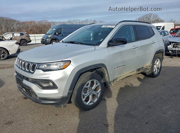 3C4NJDBN6RT138791 2024 JEEP COMPASS Серебряный Передняя левая четверть
