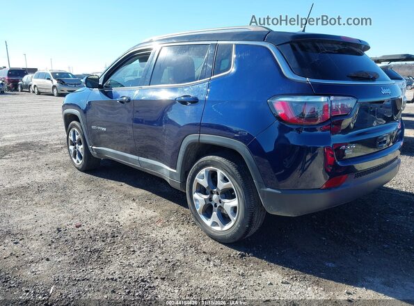 3C4NJDCB1KT638352 2019 JEEP COMPASS Blue Tył lewy