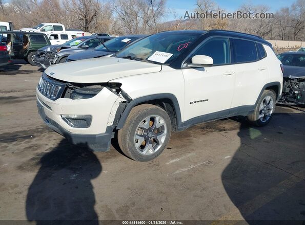 3C4NJDCB4MT604523 2021 JEEP COMPASS Белый Передняя левая четверть
