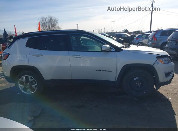 3C4NJDCB4MT604523 2021 JEEP COMPASS Белый Вид задней части салона