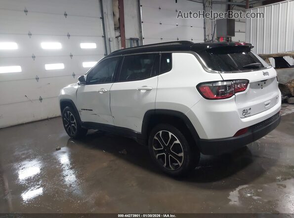 3C4NJDCB4NT158147 2022 JEEP COMPASS Белый Задняя левая четверть