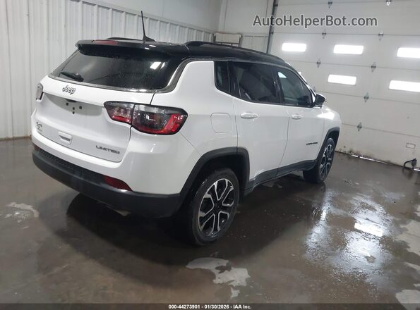3C4NJDCB4NT158147 2022 JEEP COMPASS Белый Задняя правая четверть