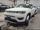 2017 Jeep New Compass Limited 4x4 White vin: 3C4NJDCB5HT661450