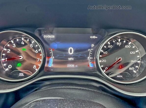 3C4NJDCB7MT503461 2021 JEEP COMPASS Серый Вид щитка приборов