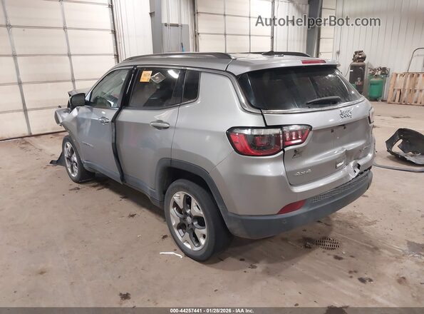 3C4NJDCB8MT590920 2021 JEEP COMPASS Silver Trasero izquierdo