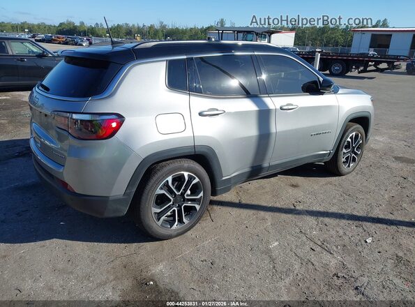 3C4NJDCN4PT542748 2023 JEEP COMPASS Silver Задня права чверть