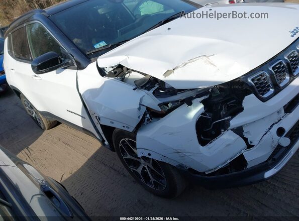 3C4NJDCN4RT166975 2024 JEEP COMPASS Белый Передняя правая четверть