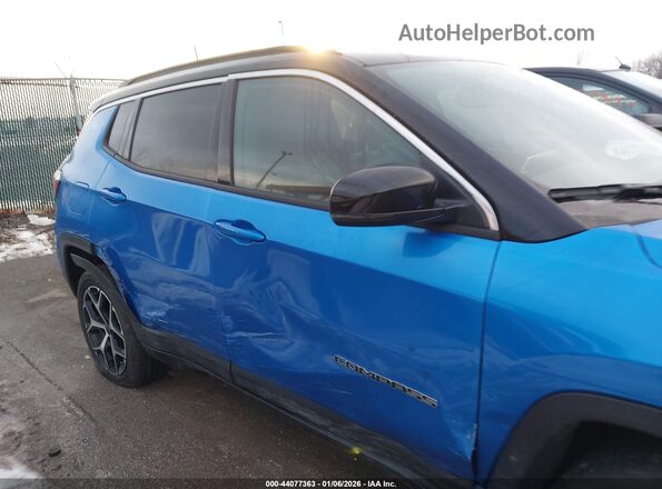 3C4NJDCN5ST530276 2025 JEEP COMPASS Синий Вид задней части салона