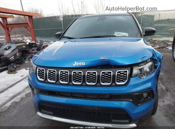 3C4NJDCN5ST530276 2025 JEEP COMPASS Синий Вид щитка приборов