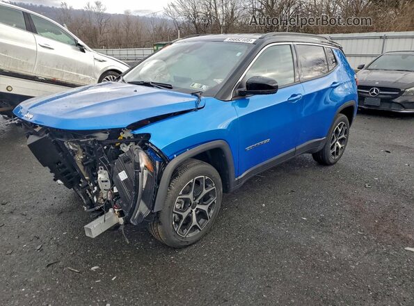 3C4NJDCN9TT177543 2026 JEEP COMPASS Синий Передняя левая четверть