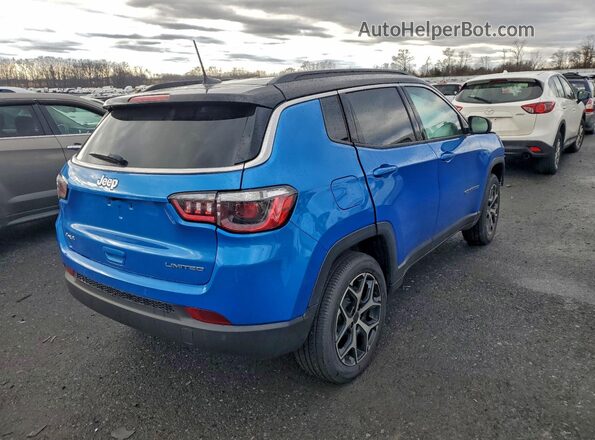 3C4NJDCN9TT177543 2026 JEEP COMPASS Синий Задняя правая четверть