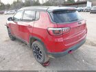 2019 Jeep Compass Trailhawk 4x4 Красный vin: 3C4NJDDB1KT712934
