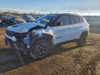 2025 Jeep Compass Trailhawk White vin: 3C4NJDDN7ST522369