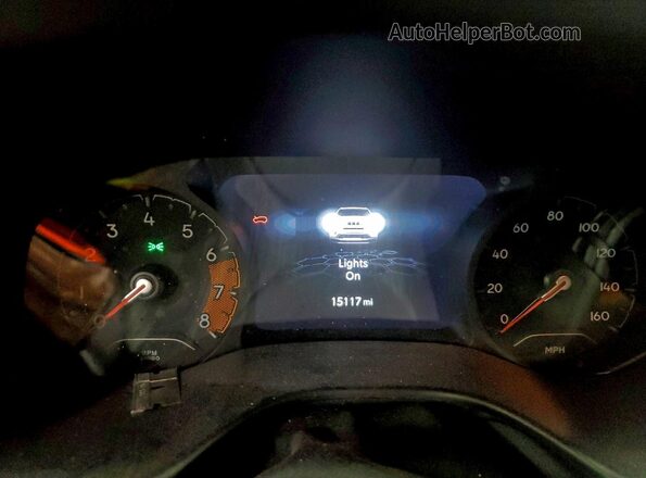 3C4NJDFNXRT155412 2024 JEEP COMPASS Black Widok zestawu wskaźników