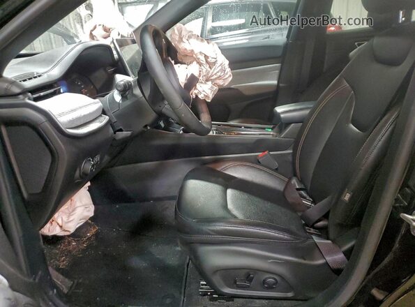 3C4NJDFNXRT155412 2024 JEEP COMPASS Black Widok wnętrza z przodu