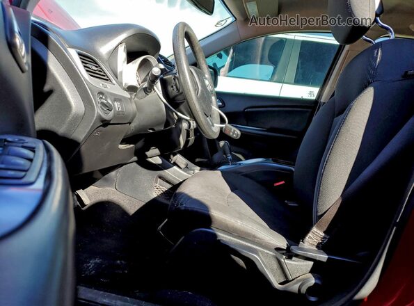 3C4PDCAB1JT531555 2018 DODGE JOURNEY Красный Вид салона спереди