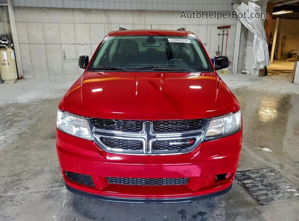3C4PDCAB1JT531555 2018 DODGE JOURNEY Красный Вид спереди