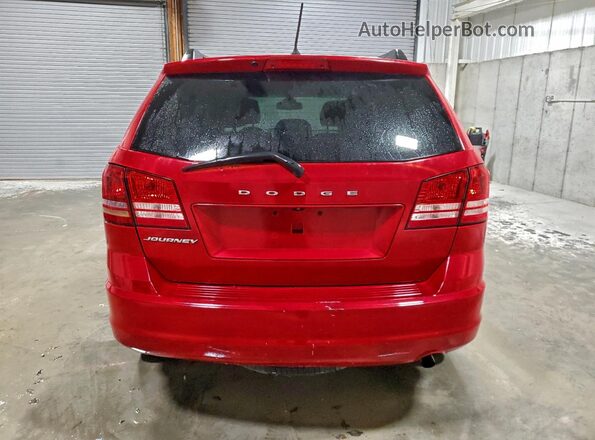 3C4PDCAB1JT531555 2018 DODGE JOURNEY Красный Вид сзади