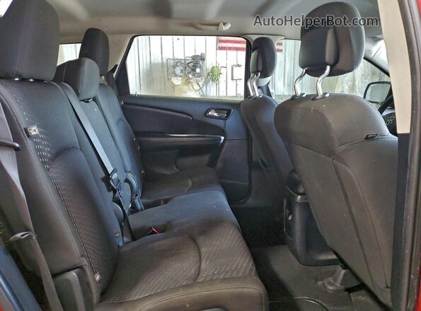 3C4PDCAB1JT531555 2018 DODGE JOURNEY Красный Вид задней части салона