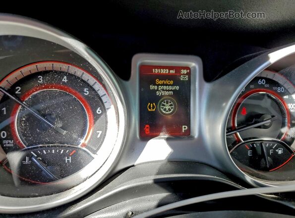 3C4PDCAB1JT531555 2018 DODGE JOURNEY Красный Вид щитка приборов