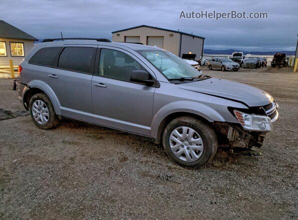3C4PDCAB1LT273864 2020 DODGE JOURNEY Серебряный Передняя правая четверть