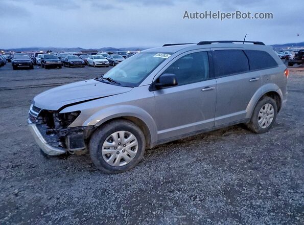 3C4PDCAB1LT273864 2020 DODGE JOURNEY Серебряный Передняя левая четверть