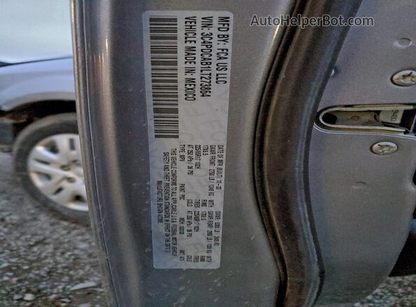 3C4PDCAB1LT273864 2020 DODGE JOURNEY Серебряный Вид подкапотного пространства