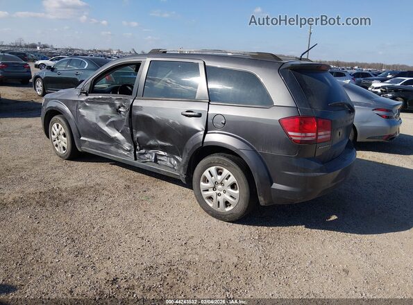 3C4PDCAB2KT864249 2019 DODGE JOURNEY Серый Задняя левая четверть
