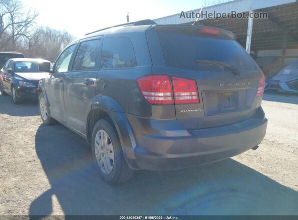 3C4PDCAB3HT507722 2017 DODGE JOURNEY Black Rear left