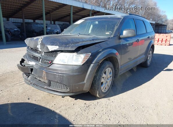 3C4PDCAB3HT507722 2017 DODGE JOURNEY Black Front left