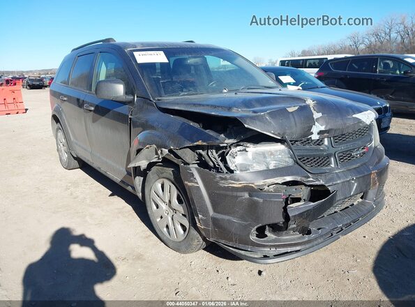 3C4PDCAB3HT507722 2017 DODGE JOURNEY Black Front right