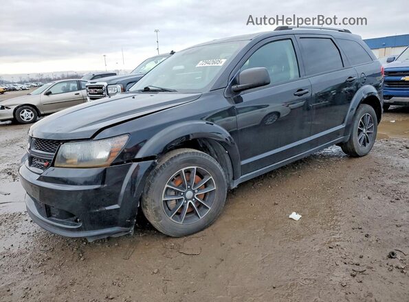3C4PDCAB3HT638360 2017 DODGE JOURNEY Black Front left
