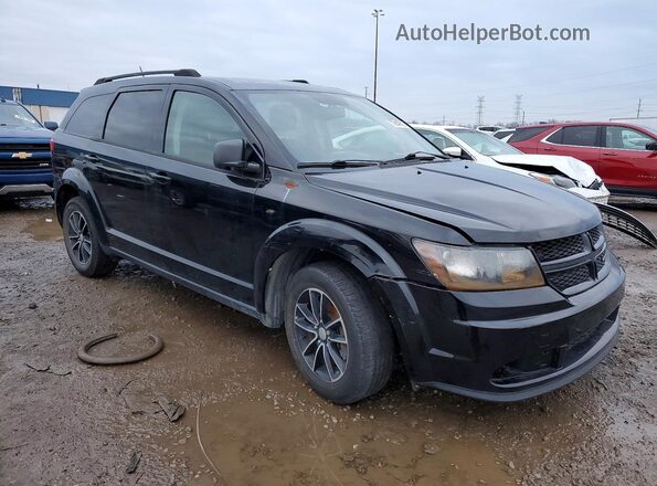 3C4PDCAB3HT638360 2017 DODGE JOURNEY Black Front right