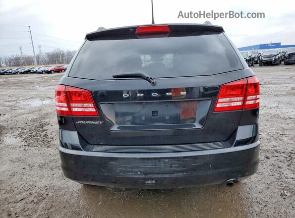 3C4PDCAB3HT638360 2017 DODGE JOURNEY Black Rear view